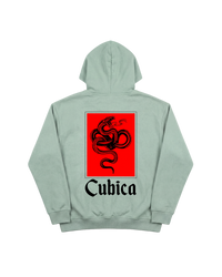 Cubica Snake Hoodie 410 Verde Menta Cubica
