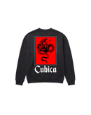 Cubica Snake Sweatshirt 410 Negro Cubica