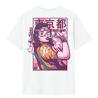 Camiseta Cubica Tokyo Neon 2050 (PB)