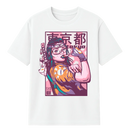 Camiseta Cubica Tokyo Neon 2050 (F)