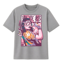 Camiseta Cubica Tokyo Neon 2050 (F)