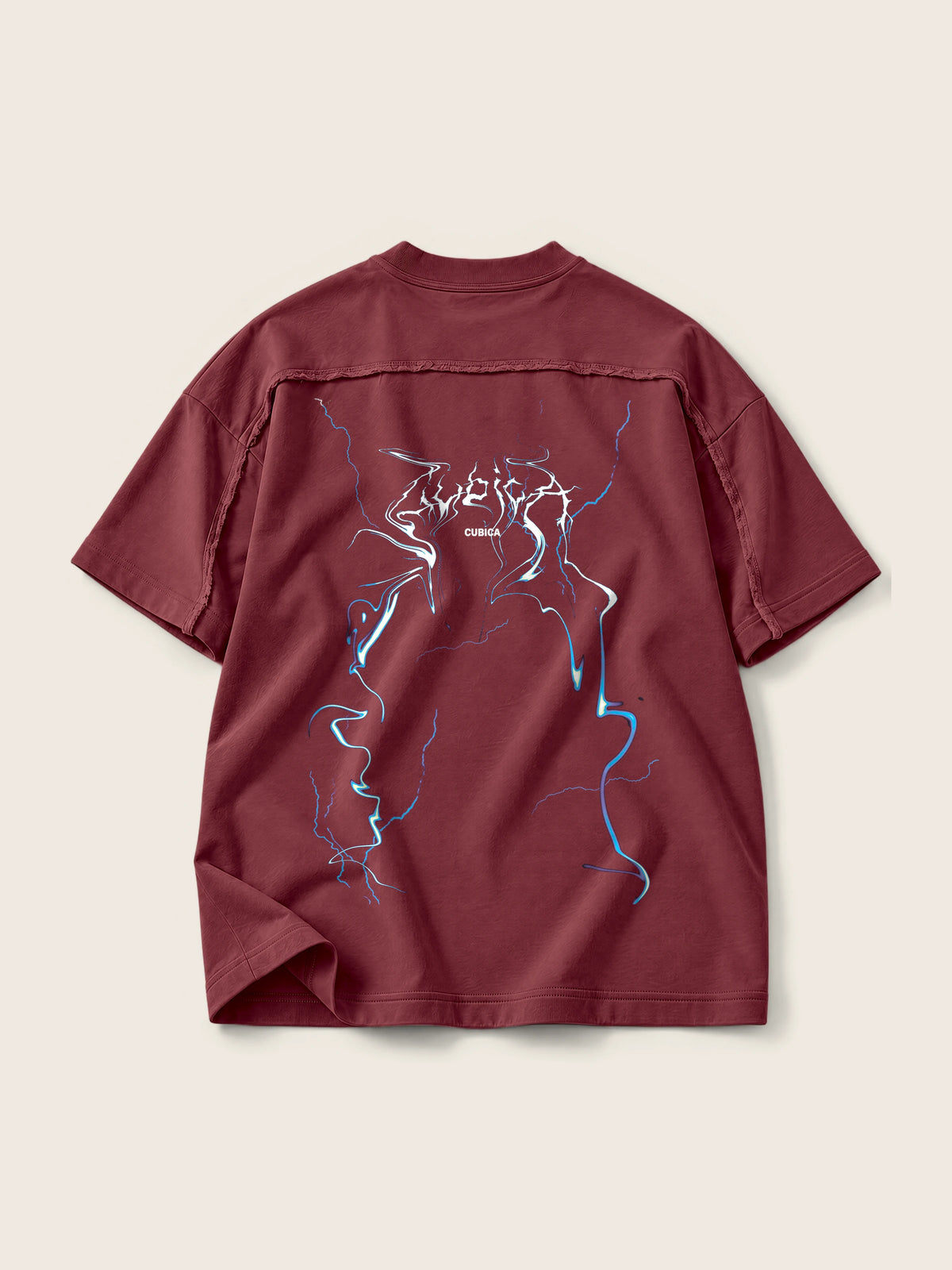 Cubirayo · Camiseta Semi Oversize con Cortes 410g — Imagen del producto 7