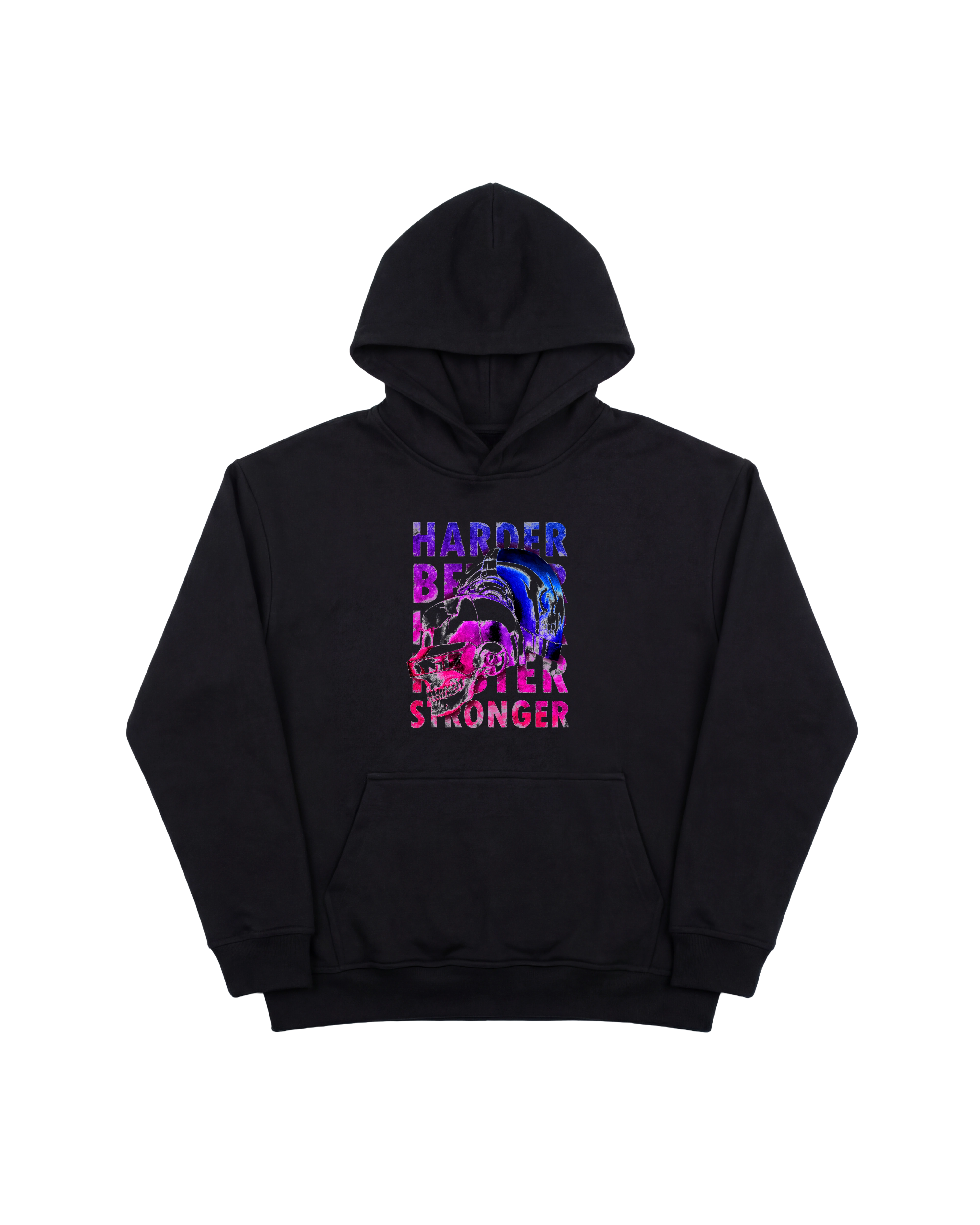 Daft Craneos Hoodie 410 Negro Cubica