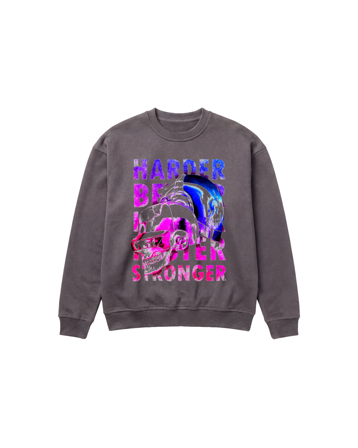 Daft Craneos Sweatshirt 410 Gris Oscuro Cubica