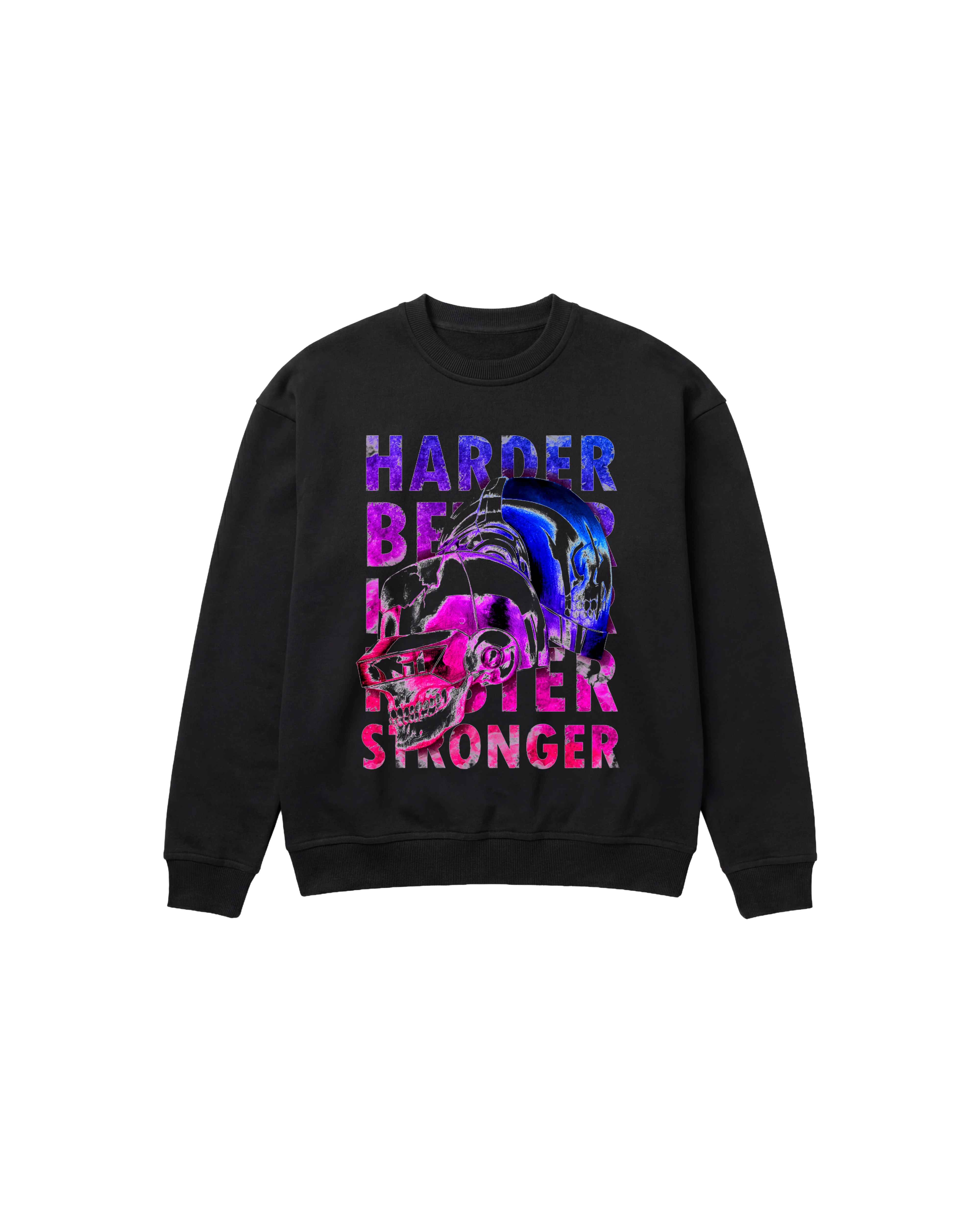 Daft Craneos Sweatshirt 410 Negro Cubica