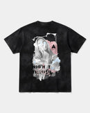 Camiseta Daydreamer Big Back Oversize Acid Negro