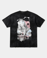 Camiseta Daydreamer Big Back Oversize Acid Negro