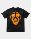 Camiseta Icono Africano Big Back Oversize Acid Negro
