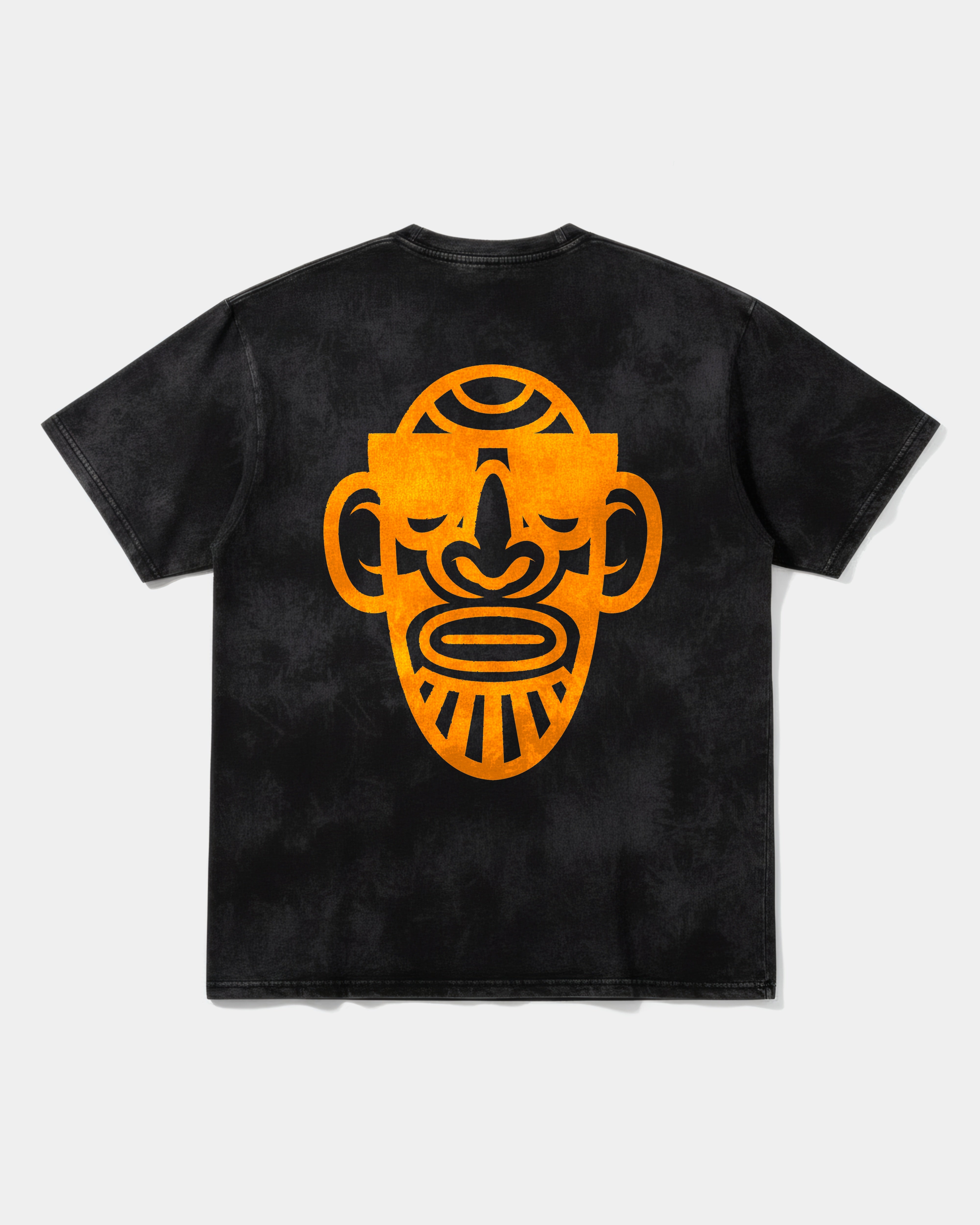 Camiseta Icono Africano Big Back Oversize Acid
