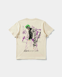 Camiseta Joker Yakuza White Big Back Regular Basic Beige