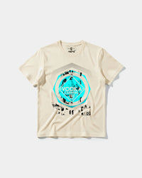 Camiseta Vodka Big Front Regular Basic Beige