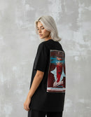 Modelo mide 1,64m y usa talla S