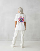 Modelo mide 1,64m y usa talla S