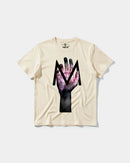 Camiseta Hands M Big Front Regular Basic Beige