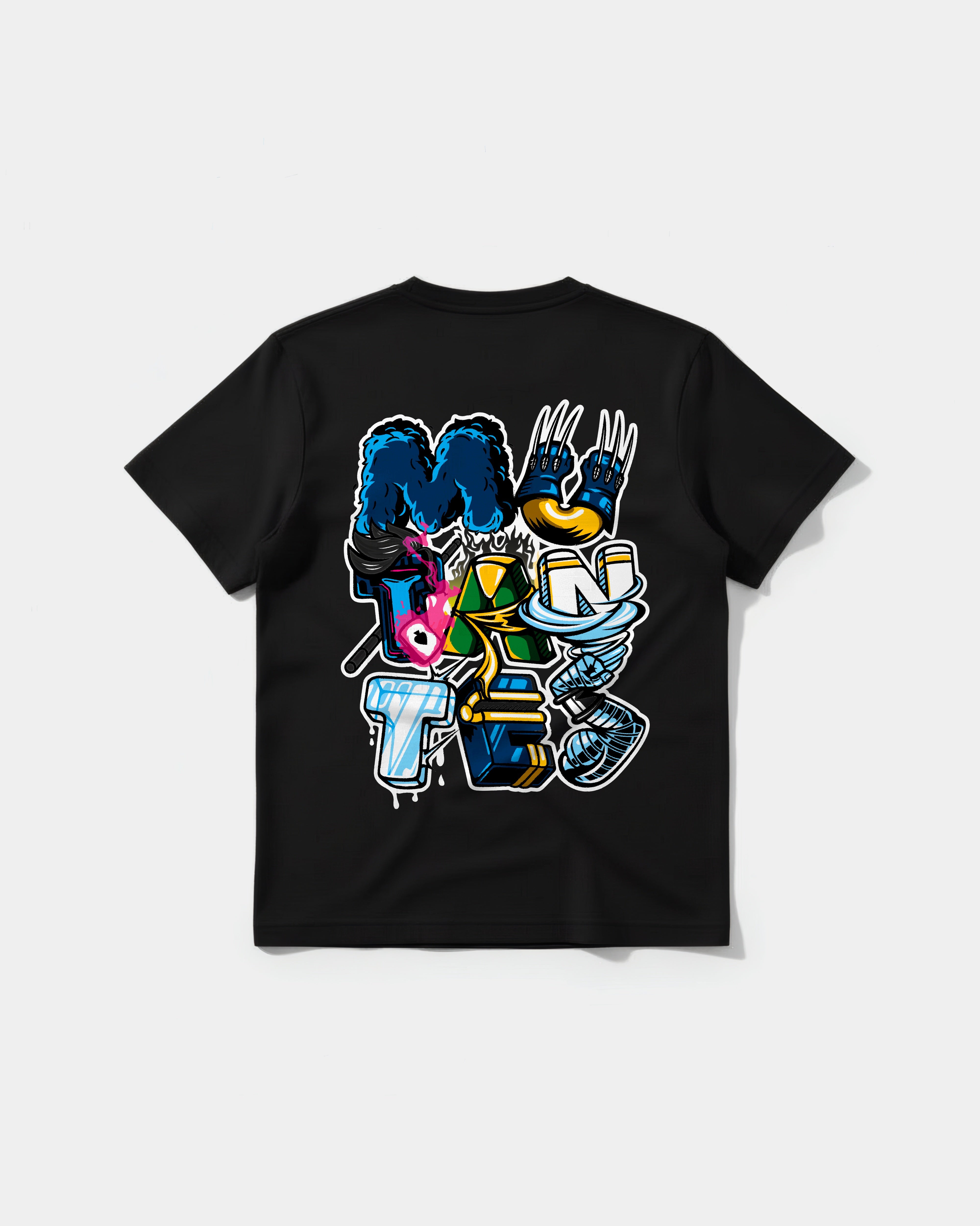 Camiseta Mutantes Big Back Regular Basic