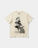 Camiseta One Thunder Big Front Regular Basic Beige