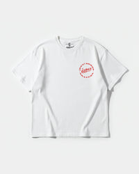 Camiseta Somos Skater Pocket Front Oversize Basic Blanco