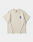 Camiseta Poseidon Pocket Front Oversize Basic Beige