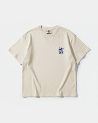Camiseta Poseidon Pocket Front Oversize Basic Beige