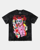 Camiseta Good Lucky Big Oversize Front Acid Negro