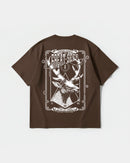 Camiseta The Seer Big Back Oversize Basic Marron