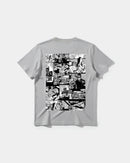 Camiseta Motel Vacancy Big Back Regular Basic Gris