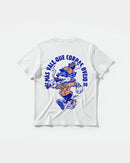 Camiseta Mas Vale Que Corras Pocket Front Regular Basic Blanco