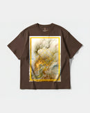 Camiseta Majestic Jupiter Big Front Oversize Basic Marron