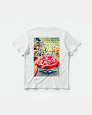 Camiseta Enjoy The World Big Back Regular Basic Blanco