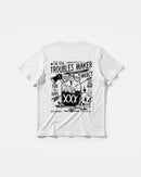 Camiseta Fire And Hope Big Back Regular Basic Blanco