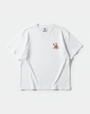 Camiseta Party Now Pocket Front Oversize Basic Blanco