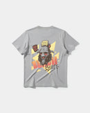 Camiseta Party Now Big Back Regular Basic Gris