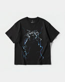 Camiseta Cubirayo Big Front Oversize Basic Negro
