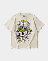 Camiseta Sea Soldier Big Front Oversize Basic Beige