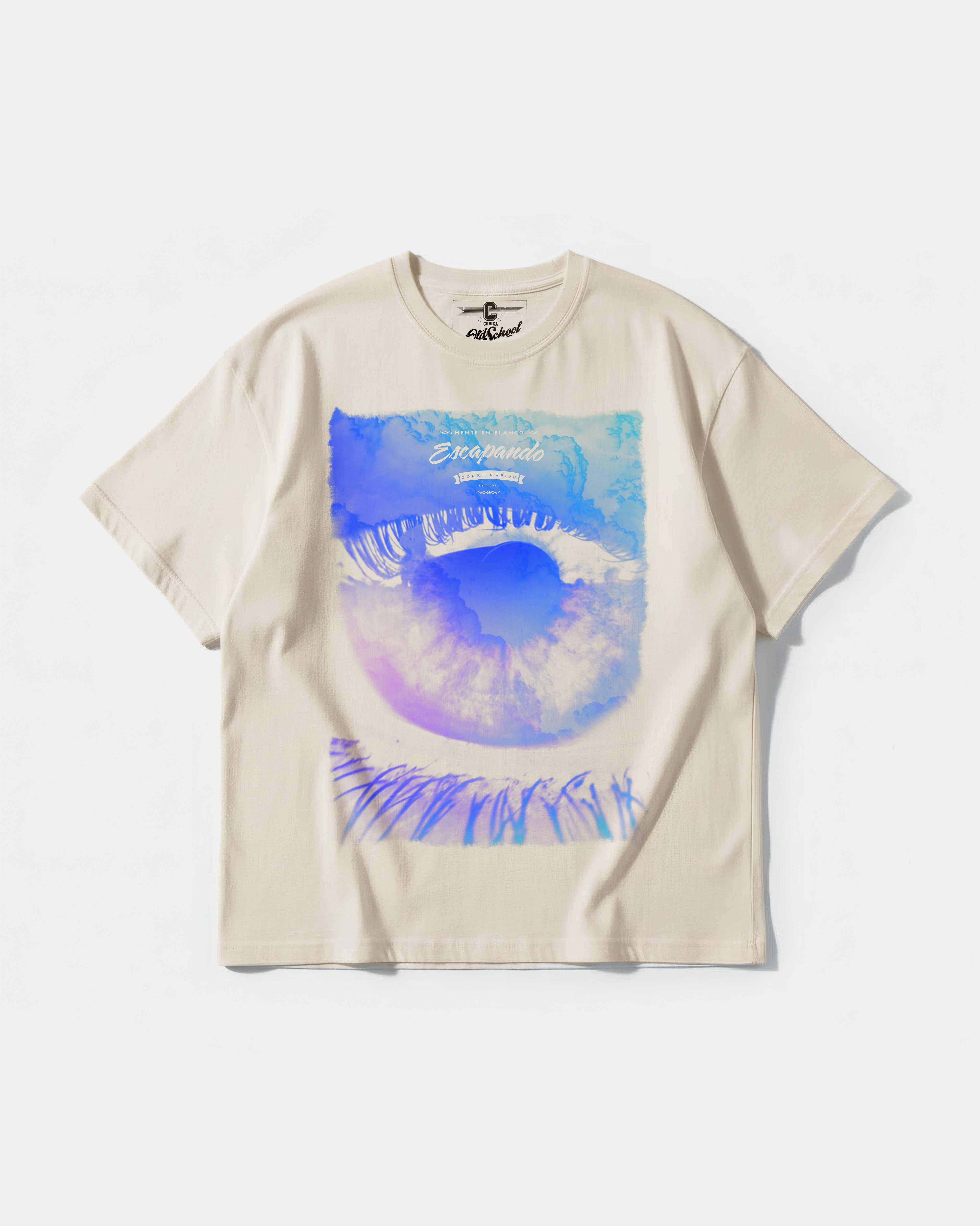 Escapando Big Front Oversize Basic T-shirt