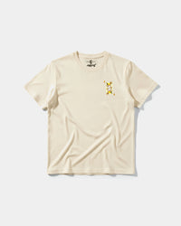 Camiseta King S Cocktail Pocket Front Regular Basic Beige
