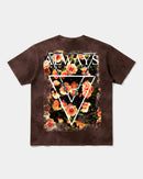 Camiseta Always Free Spirit Big Back Oversize Acid Marron