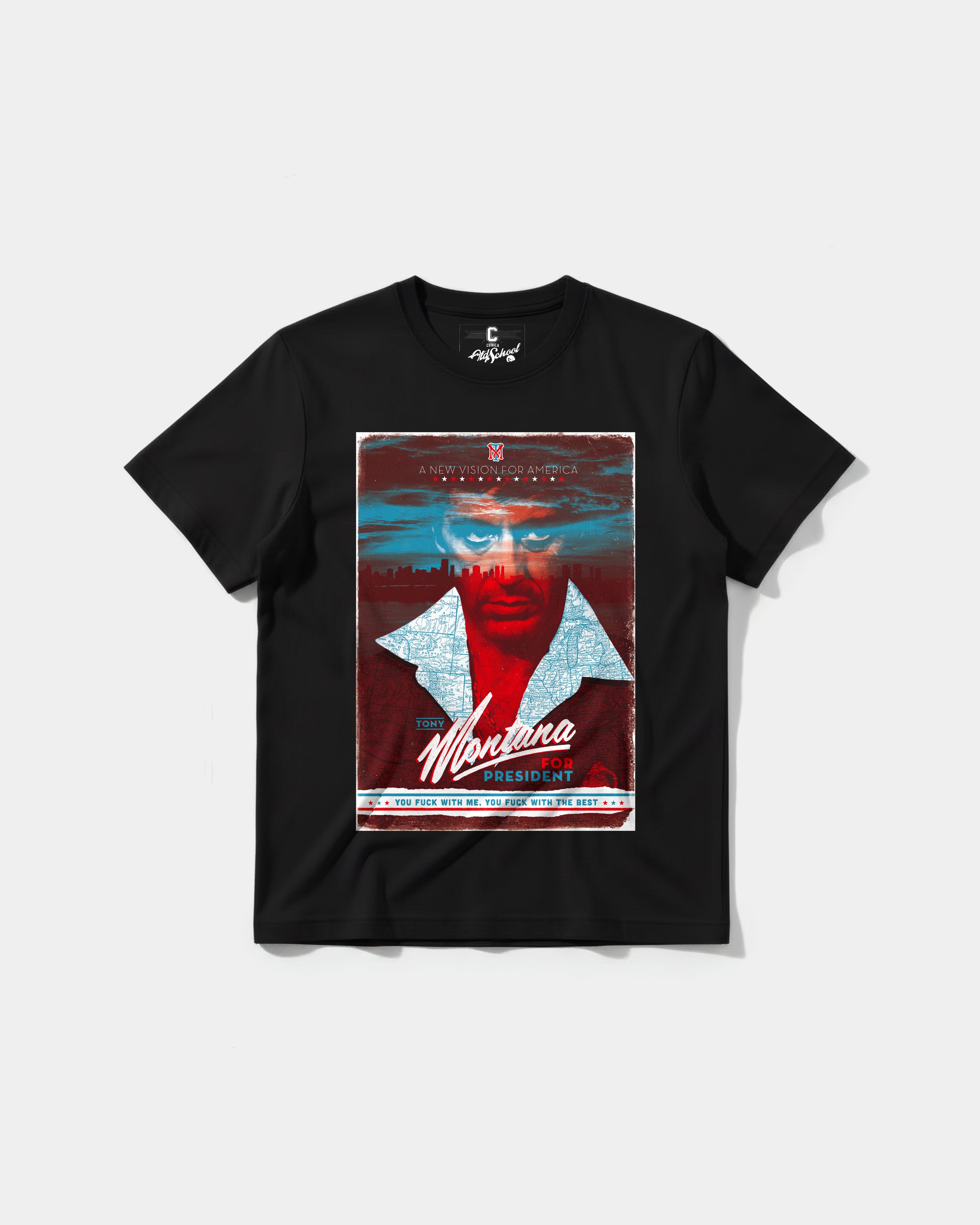 Camiseta Tony Montana Big Front Regular Basic