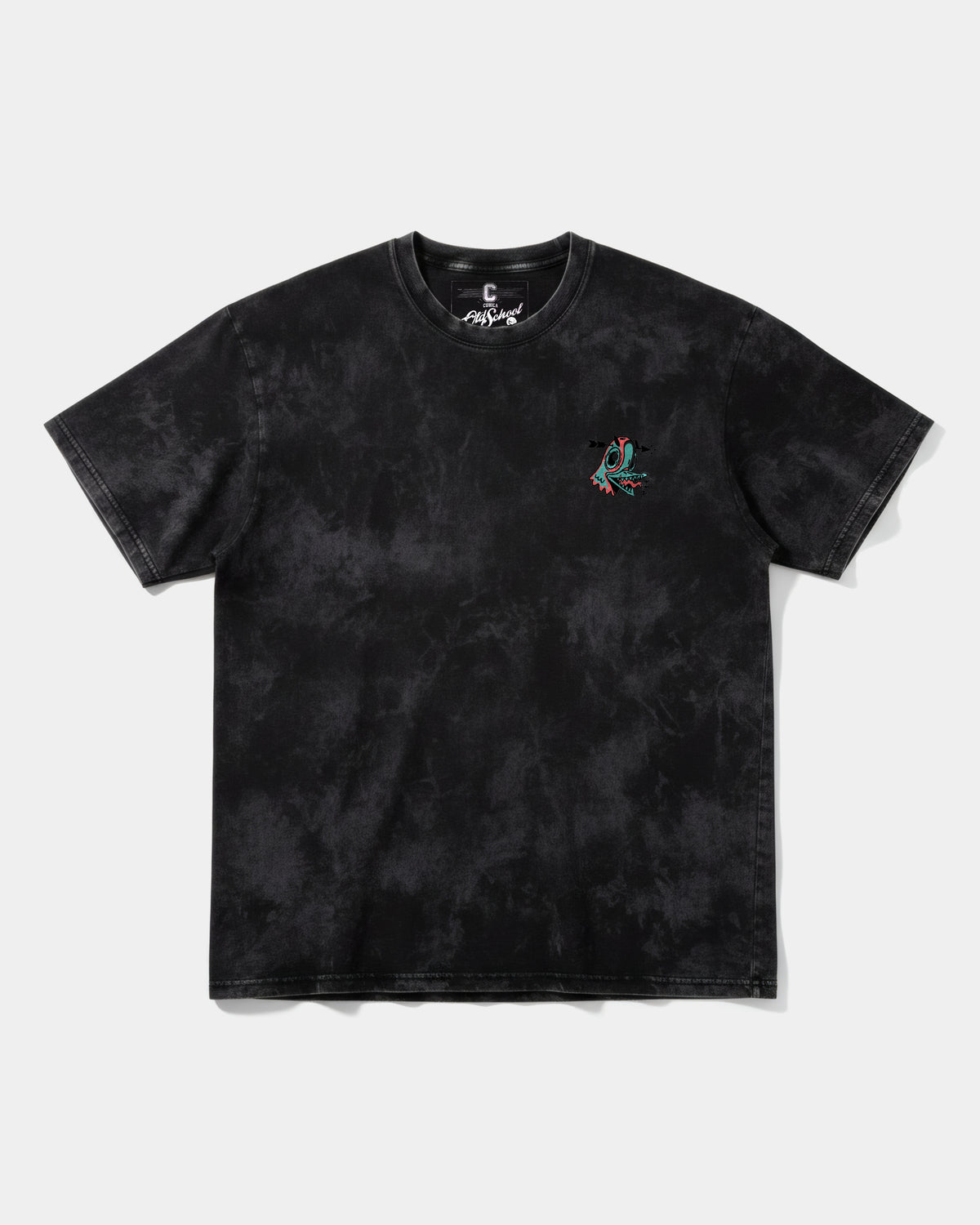 Crazy Paloma Pocket Front Oversize Acid T-Shirt