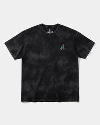 Camiseta Crazy Paloma Pocket Front Oversize Acid Negro