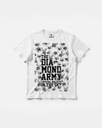 Camiseta The Diamond Big Front Regular Basic Blanco
