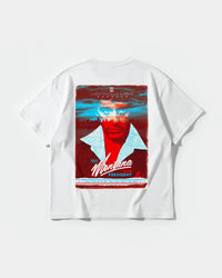 Camiseta Tony Montana Big Back Oversize Basic Blanco