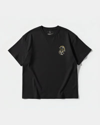 Camiseta Sea Soldier Pocket Front Oversize Basic Negro