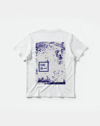 Camiseta Come Con Big Back Regular Basic Blanco