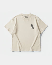 Camiseta One Thunder Pocket Front Oversize Basic Beige