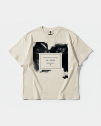 Camiseta Freedom Of Choice Big Front Oversize Basic Beige