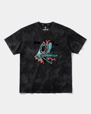 Camiseta Crazy Paloma Big Front Oversize Acid Negro