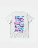 Camiseta Spicy Girl Big Back Regular Basic Blanco