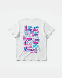Camiseta Spicy Girl Big Back Regular Basic Blanco