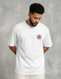 Modelo mide 1,78m y usa talla L